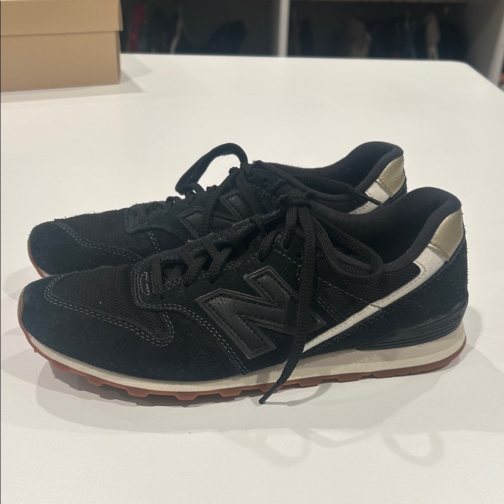 New Balance Black and White Sneakers